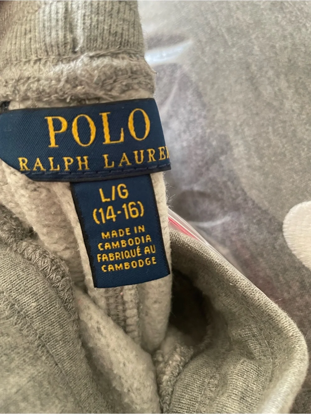 Youth boys POLO Ralph Lauren sweatpants size L 14-16